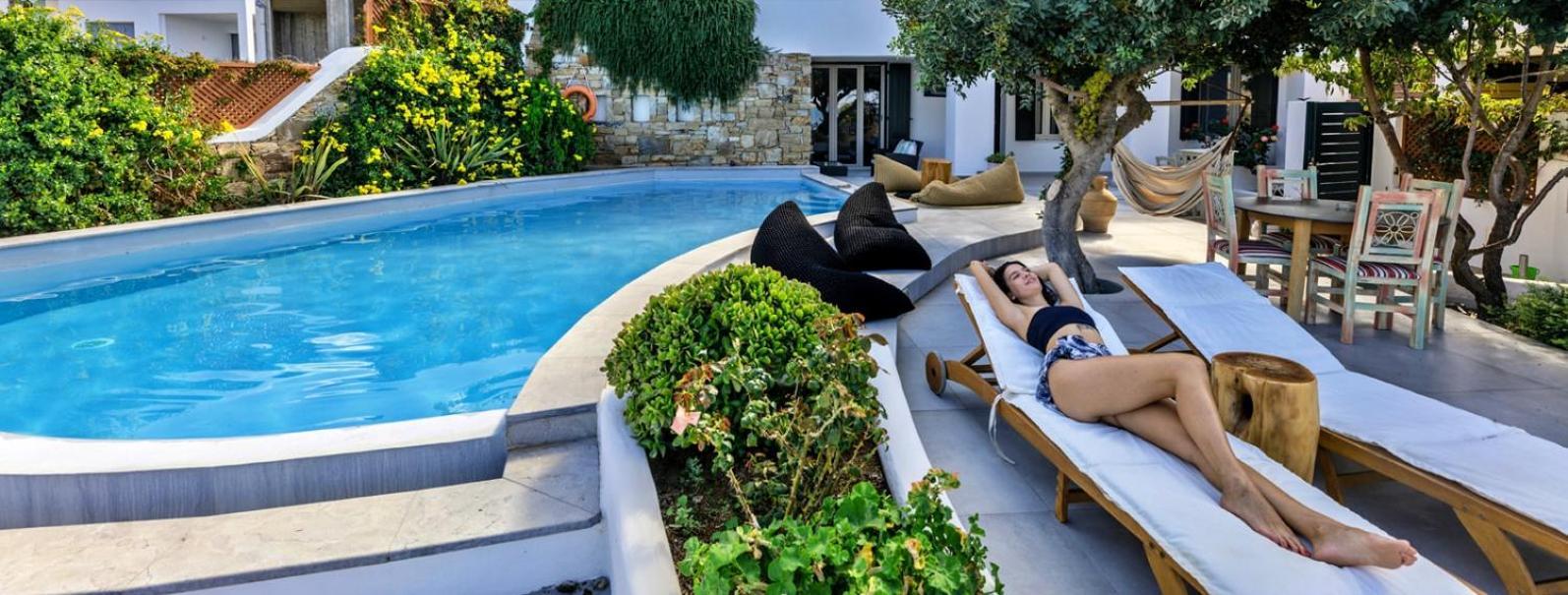 Villa Paradise In Naxos ปลากา ห้อง รูปภาพ