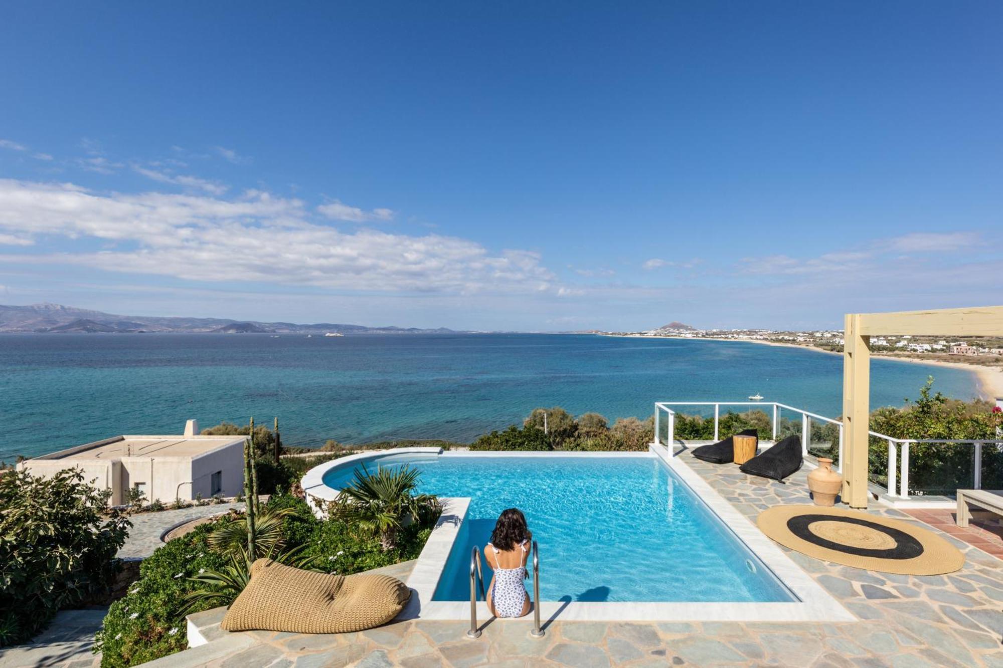 Villa Paradise In Naxos ปลากา ห้อง รูปภาพ